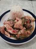 Fajitas de pollo armadas