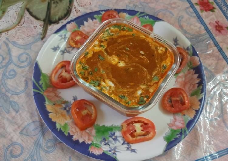 Steps to Prepare Quick Tomato spicy kadhi