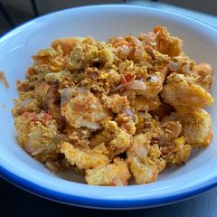 A picture of Bread Bhurji.