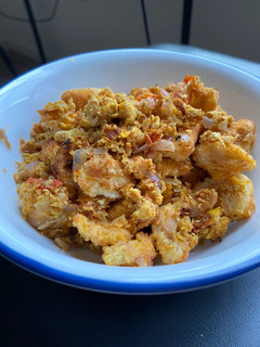 A picture of Bread Bhurji.