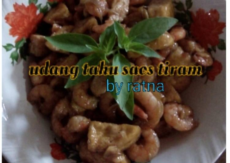 Udang Tahu Saos Tiram