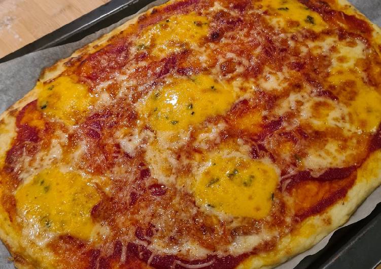 Simple Way to Prepare Quick Cauliflower based pizza