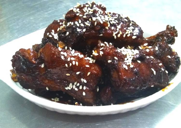 Chinese red braised spare ribs ribs