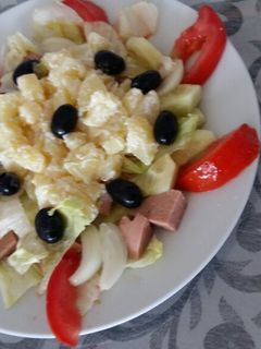 صورة لوصفة سلطة مشكلة