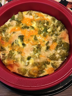 Una foto de Frittata de Brócoli