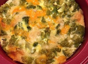 Una foto de Frittata de Brócoli