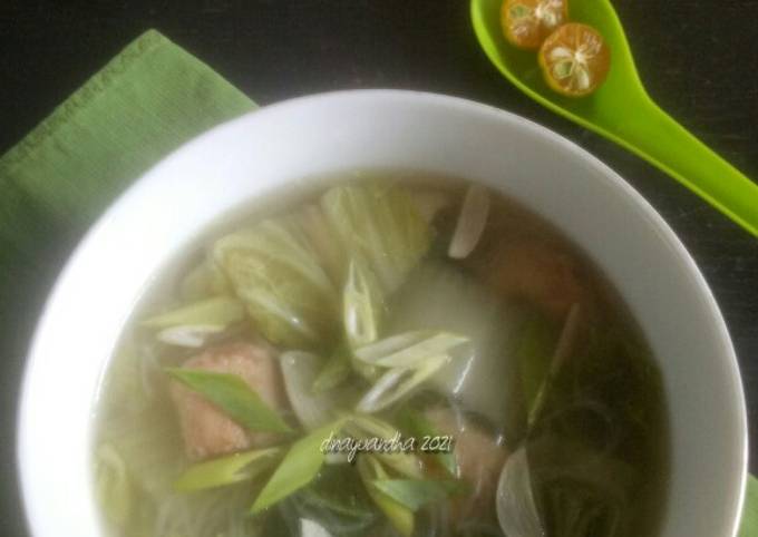 Resep Chinese Cabbage Soup