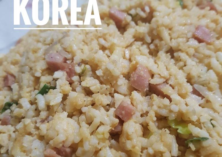 Resep 215. Nasi Goreng Korea, Enak