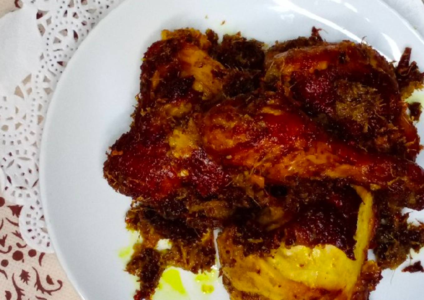 Ayam Goreng Lengkuas aroma