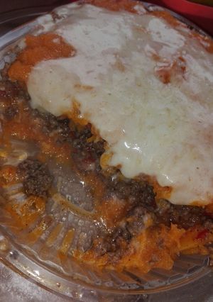 Una foto de Pastel de zapallo