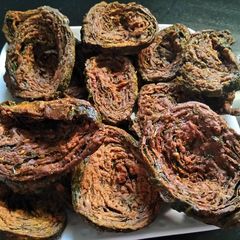 Baked/Roasted Dry Patra A picture of Baked/Roasted Dry Patra.