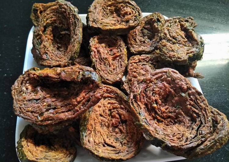 Recipe of Super Quick Homemade Baked/Roasted Dry Patra