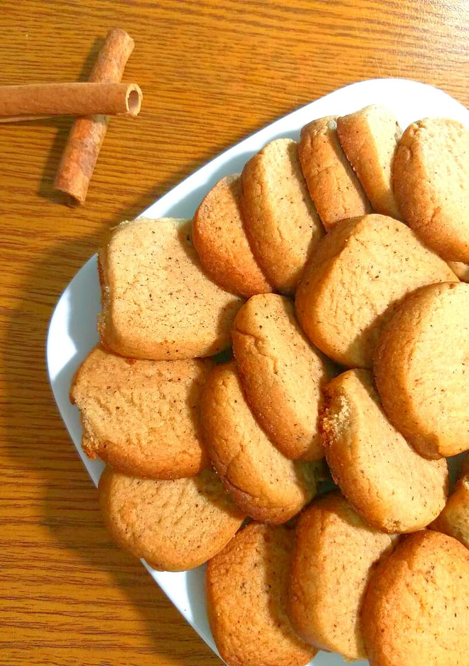 صورة لوصفة بسكويت القرفة 🍘☕