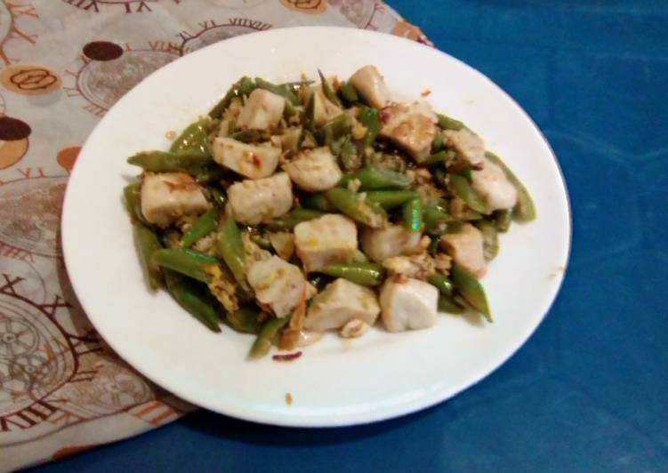 Bahan mengolah Tumis Bakso Buncis Lezat