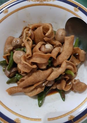Foto resep Oseng Usus Jamur