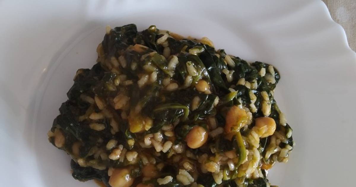 Espinacas congeladas con garbanzos 123 recetas caseras Cookpad