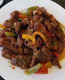 Spicy Asun (Spicy Grilled Goat meat)