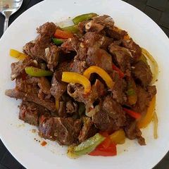 Spicy Asun (Spicy Grilled Goat meat) A picture of Spicy Asun (Spicy Grilled Goat meat).