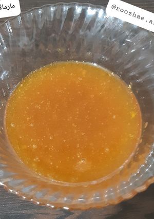 عکسی از دستور مارمالاد پرتقال