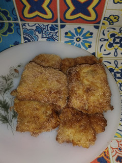 Una foto de Leche frita