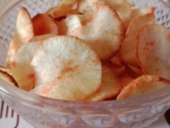 Langkah Mudah untuk Menyiapkan Resep Keripik singkong yang  Bikin Ketagihan Anti Ribet, Lezat Sekali