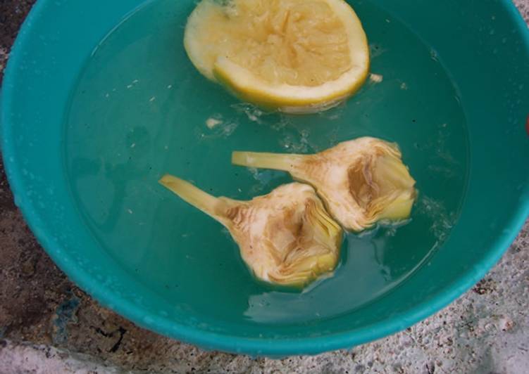 Recipe of Yummy How to clean artichokes