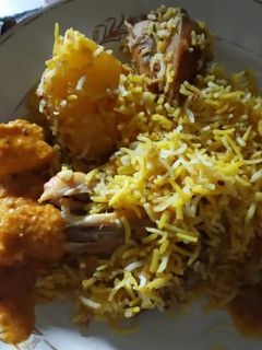 চিকেন বিরিয়ানি (Chicken Biriyani recipe in Bengali) রেসিপির প্রধান ছবি
