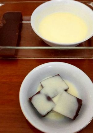Foto resep Agar-agar Coklat + Fla Homemade irit bahan
