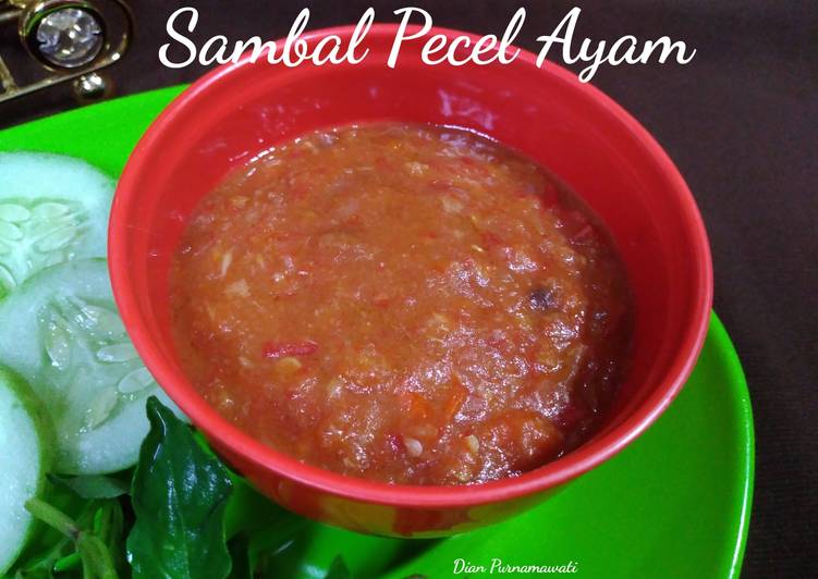 Sambal Pecel Ayam