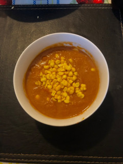 Una foto de Crema de tomate