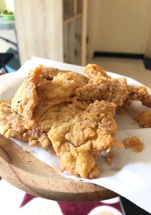 Foto resep Kulit Ayam Kriuk Ala KFC resep super mudah