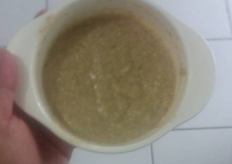 Resep MPASI Bubur beras putih brokoli, Lezat