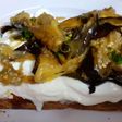 Bruschettone.. stracciatella e melanzana grigliata