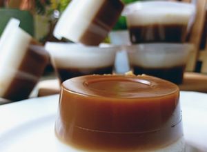 Gambar Kuih Talam Gula Merah (Versi Cup)