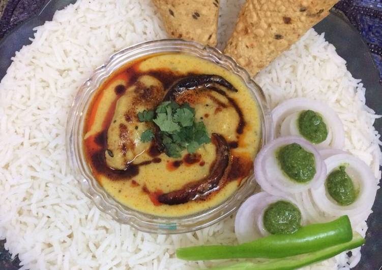 Steps to Prepare Super Quick Homemade Kadhi Chawal