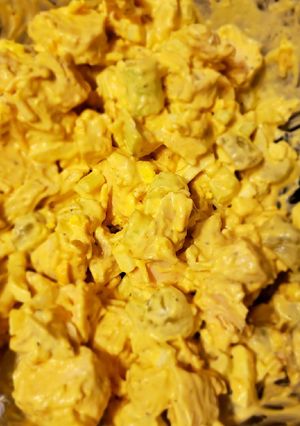 A picture of Deviled Chicken Salad.