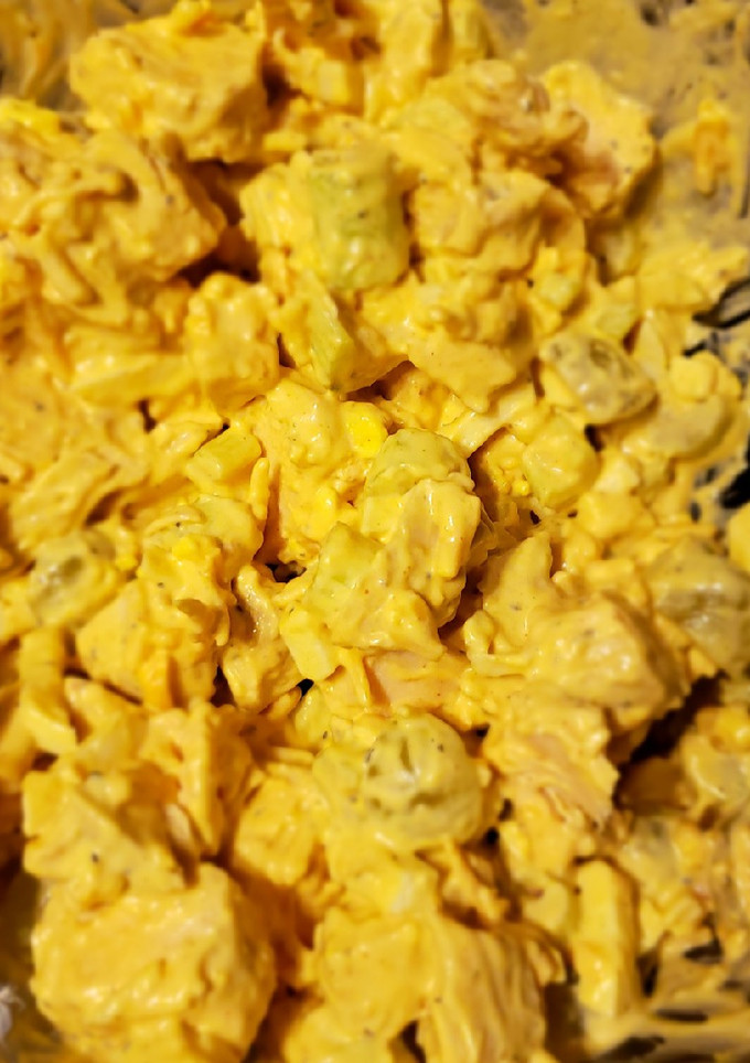 A picture of Deviled Chicken Salad.