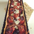 Tarte aux tomates cerises confites
