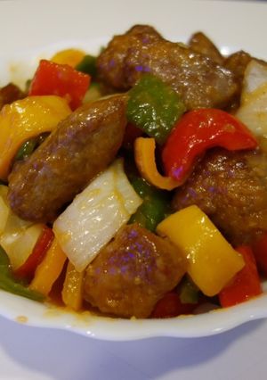 糖醋里肌肉 的食譜成品照片