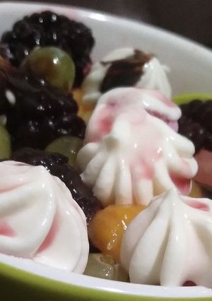 عکسی از دستور سالاد میوه😋
