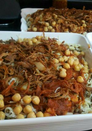 صورة لوصفة كشري😋