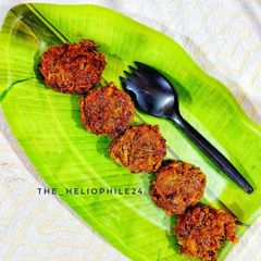 Banana Flower Fritters A picture of Banana Flower Fritters.