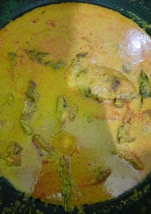 Foto resep Tenggiri Asam Bumbu Kuning