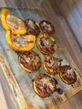 Rondelles de Butternut aux Lardons Grillés et Gorgonzola
