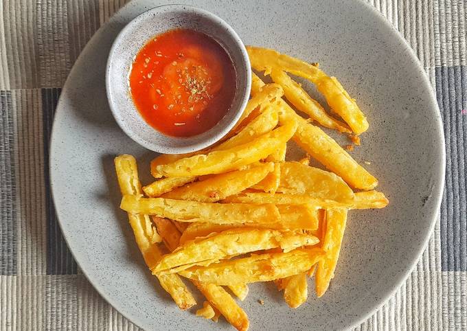 Cara bikin French Fries 2 Bahan Cara bikin French Fries 2 Bahan