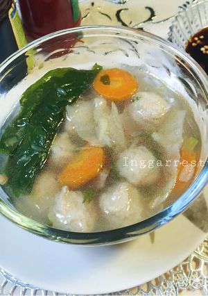 Foto resep Sup bakso ayam