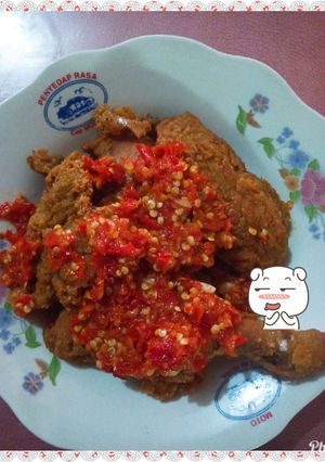 Foto resep Ayam Geprek Sambel Korek Istimewa