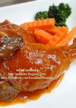 รูปของ ไก่อบน้ำแดง
