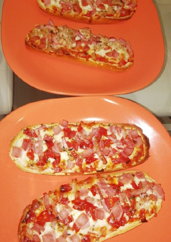 Una foto de Pan pizza