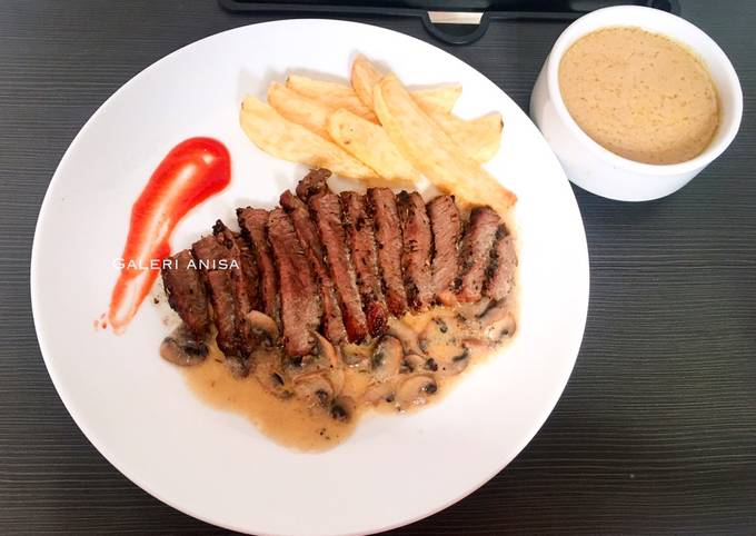 Beef Steak (pakai teflon)